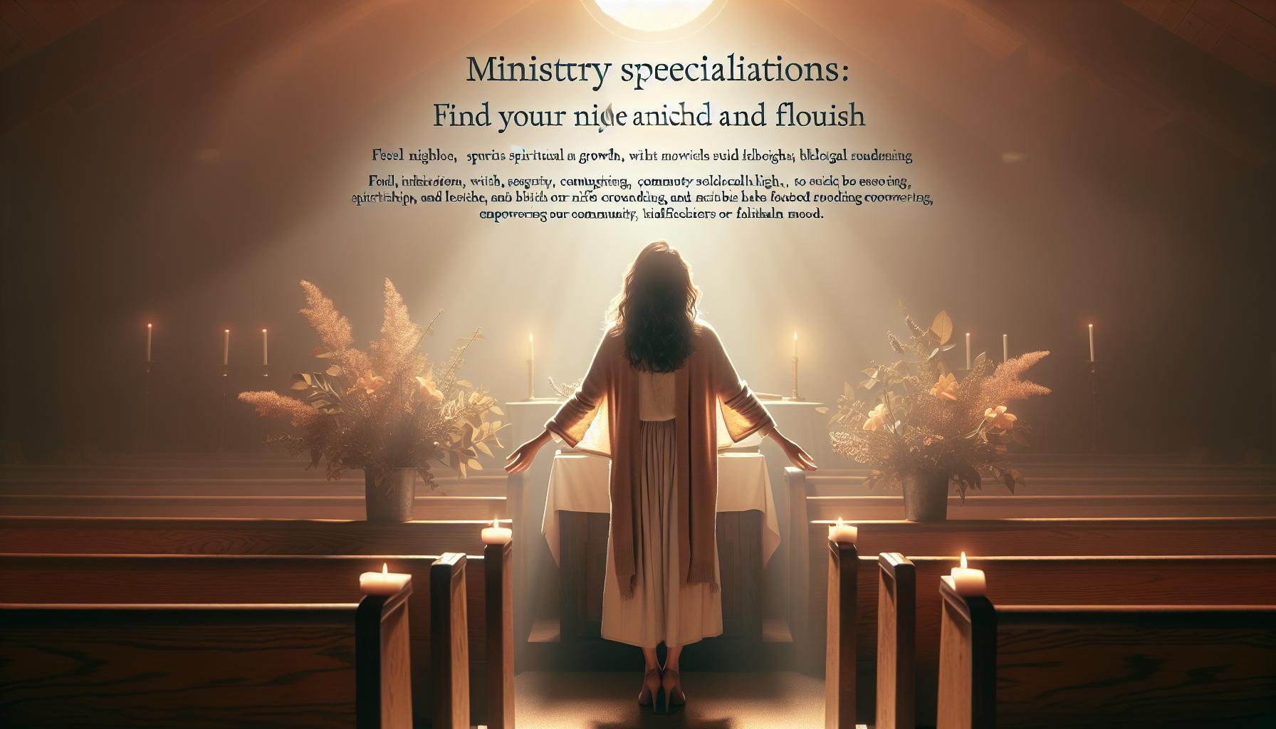 Ministry Specializations: Find Your Niche and Flourish