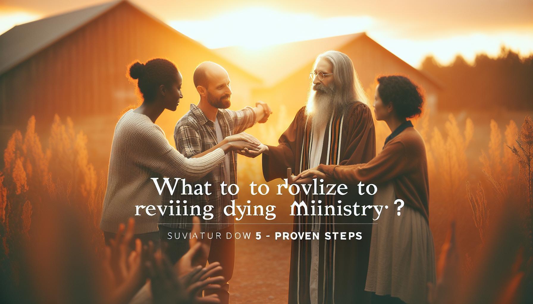 What To Do To Revitalize A Dying Ministry: 5 Proven Steps