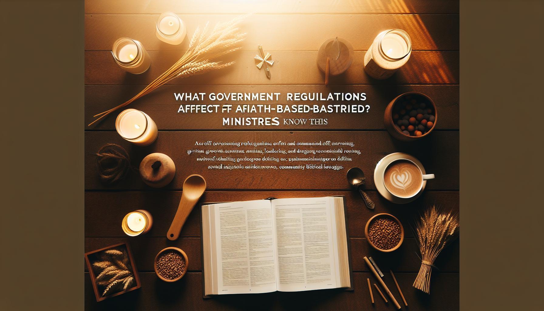 What Government Regulations Affect Faith-Based Ministries? Know This What Government Regulations Affect Faith-Based Ministries? Know This