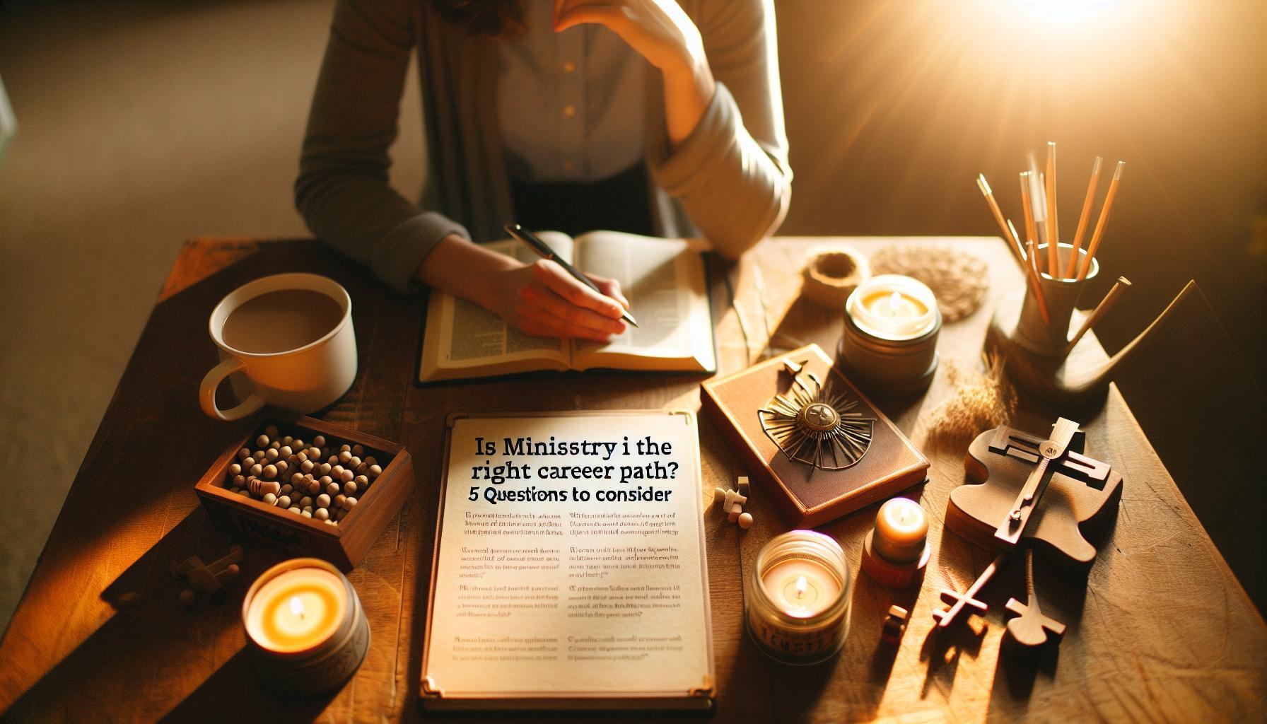 Is Ministry the Right Career Path? 5 Questions to Consider Is Ministry the Right Career Path? 5 Questions to Consider