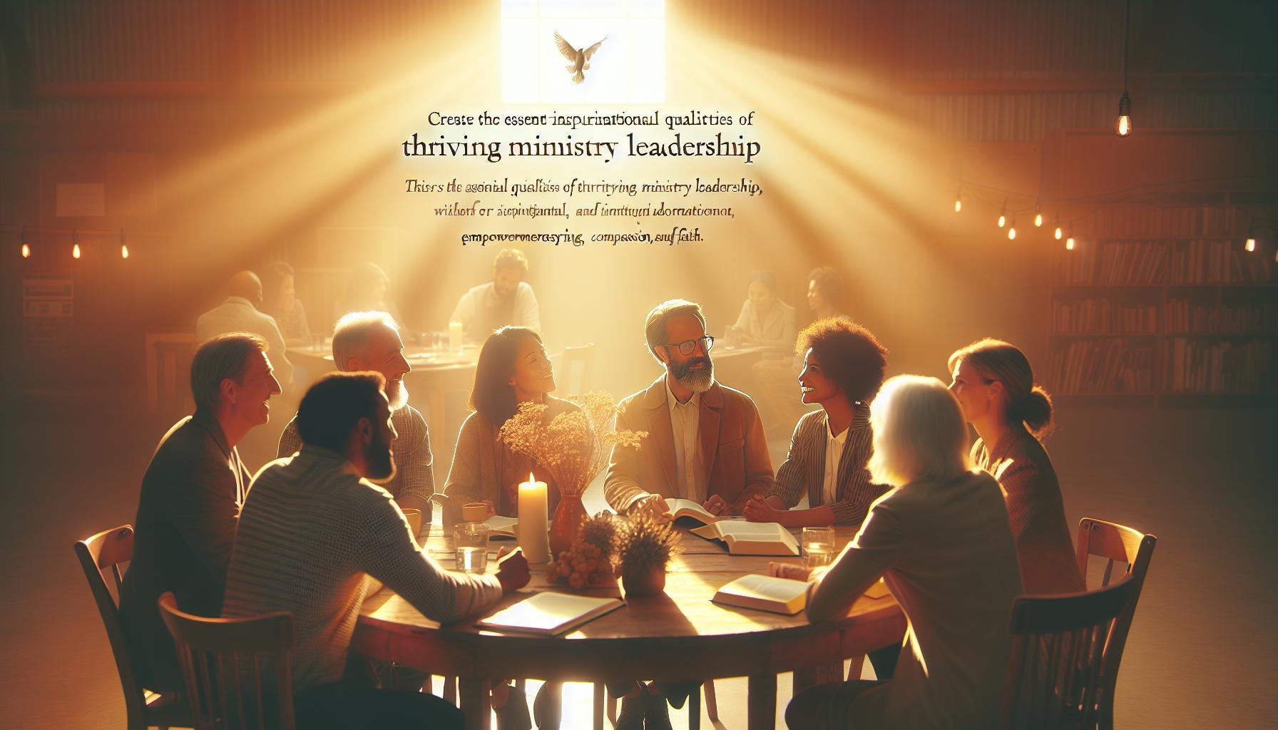 What Are The Essential Qualities of Thriving Ministry Leadership? What Are The Essential Qualities of Thriving Ministry Leadership?