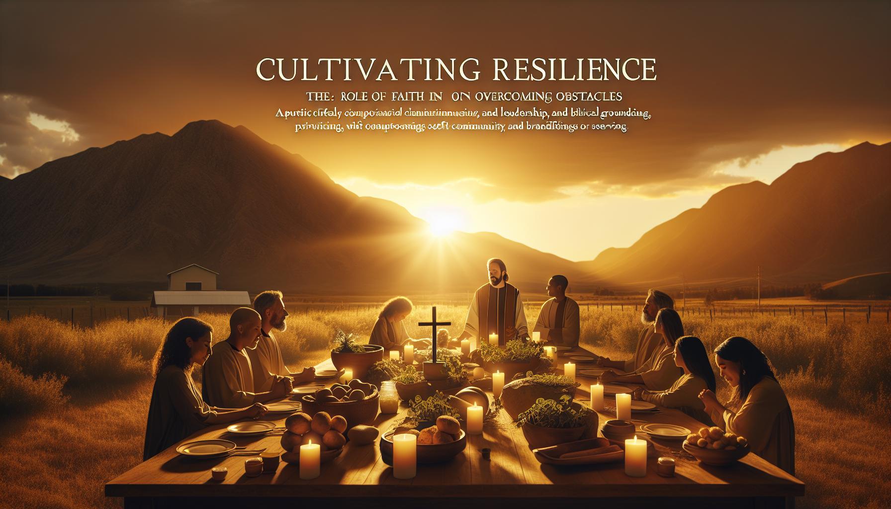 Ministry Challenges: Overcome Obstacles with Faith and Wisdom 1 Cultivating Resilience: the Role of Faith in Overcoming Obstacles