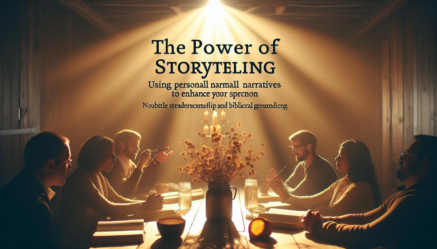 The Power of Storytelling: Using ‌Personal Narratives‍ to Enhance Your Sermon