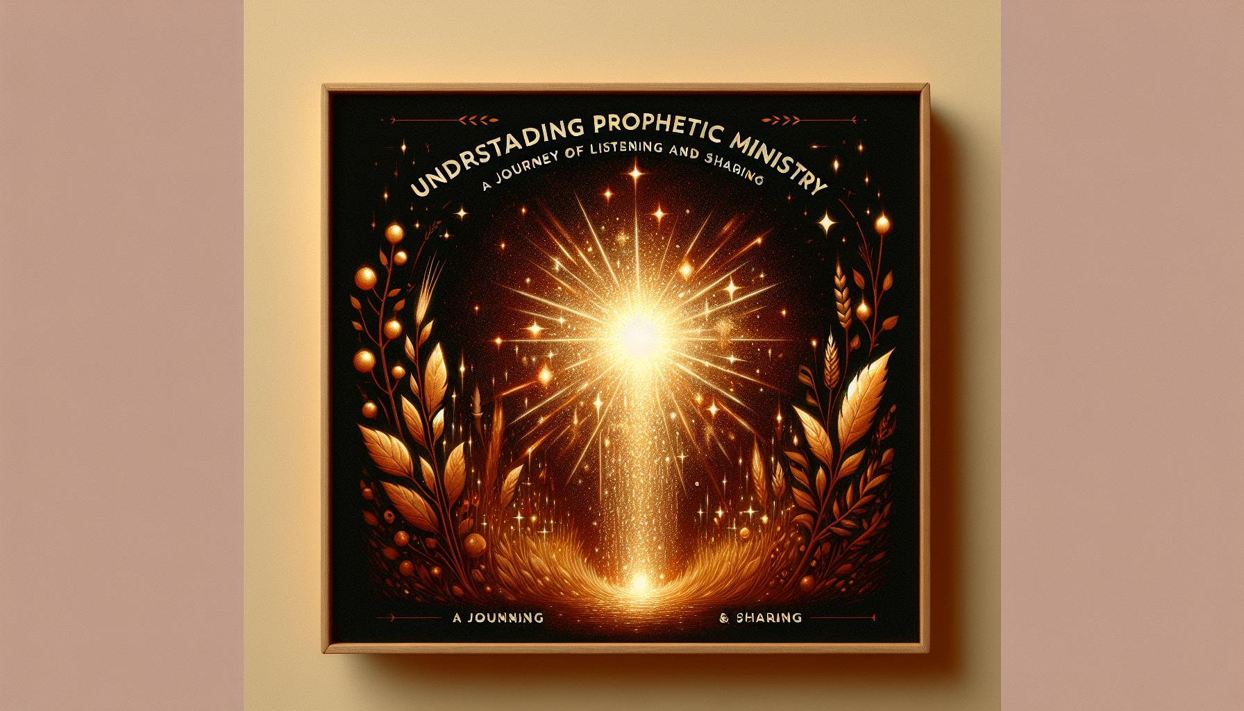 Understanding Prophetic Ministry: A Journey of Listening and Sharing