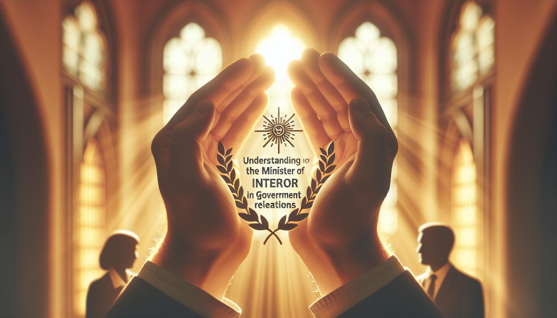 Who Is The Minister of Interior? Government Relations for Church Leaders 1 Understanding the Role of the Minister of Interior in Government Relations