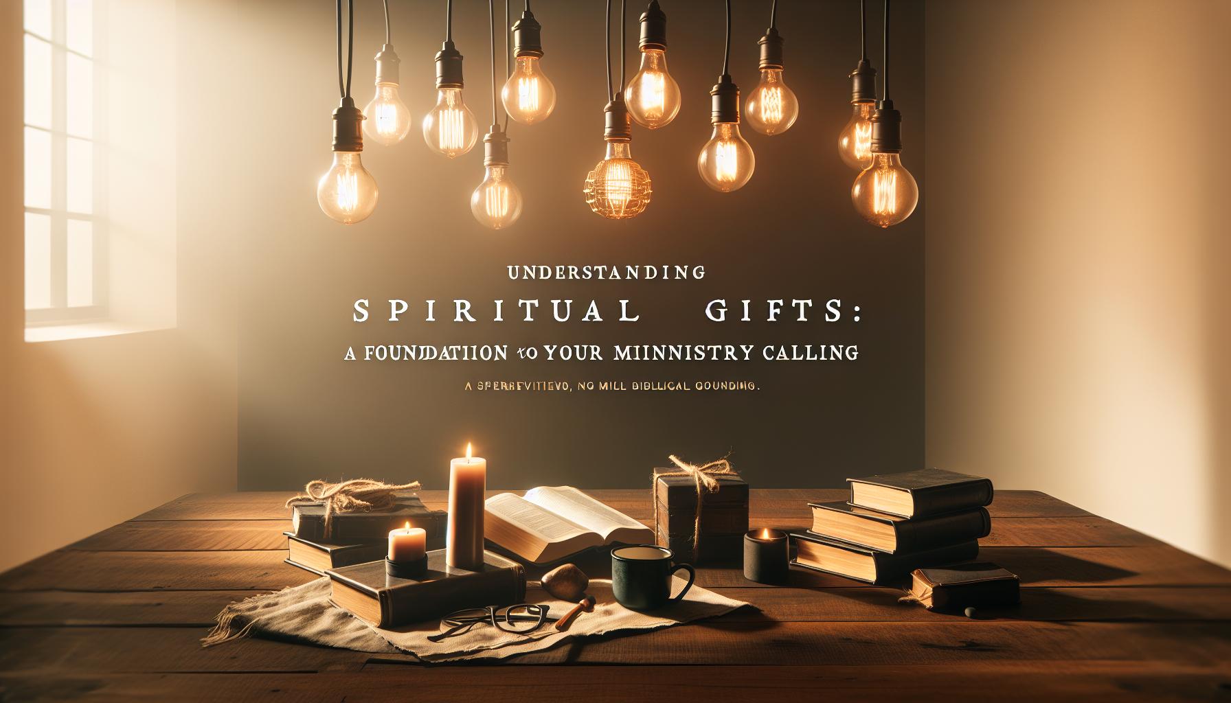 understanding spiritual Gifts: A Foundation for Your Ministry calling